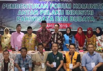 Sekretaris Daerah Kota Bengkulu Marjon Foto Bersama 