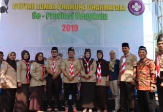 Wakil Wali Kota Bengkulu Dedy Wahyudi Foto Bersama 