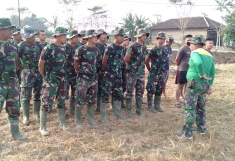 Apel Satgas TMMD Desa Blukbuk Kabupaten Tanggerang