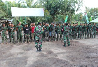 Dandim Kumpulkan Personil Postis