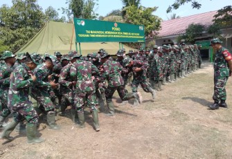 Dansatgas TMMD Kronjo Kobarkan Semangat