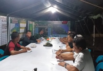 Dandim Santoso Rutin Pantau Pelaksanaan Kegiatan di Lokasi TMMD