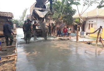 Pengecoran Jalan Desa Blukbuk