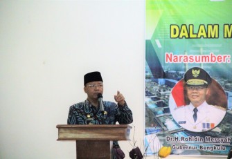 Gubernur Bengkulu Rohidin Mersyah 