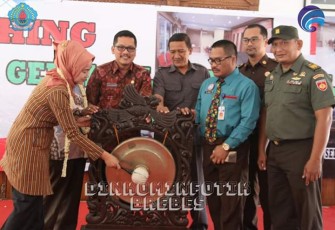 Bupati Brebes Launching Gerai Pelayanan Publik Kabupaten Brebes