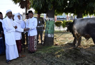 Bupati Batang Serahkan Hewan Qurban