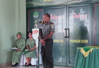 Lepas Sambut Danramil Pondok Gede