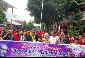 Kunjungan Ketua Komnas PA di Labuhanbatu