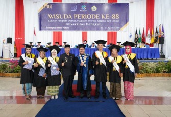 Gubernur Bengkulu Rohidin Mersyah Foto Bersama 
