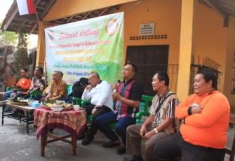 Dandim Klaten Ikuti Dialog Bersama Relawan Sekolah Sungai Klaten