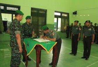 Serah Terima Jabatan Perwira Kodim Klaten