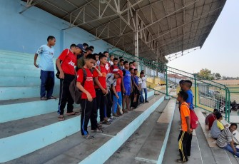 Dinas Pendidikan Labuhanbatu Siapkan Pemain Bola Hadapi Gala Siswa Tahun 2019