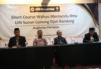 UIN SGD Bandung Gelar Short Course WMI Angkatan Pertama