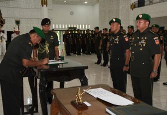 Letkol Kav Susanto S I P Resmi Jabat Kepala Penerangan Kodam IV Diponegoro