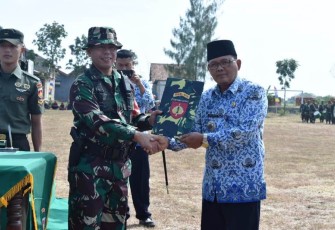 Satgas TMMD Reguler Resmi Menyerahkan Karya Pembangunan 