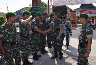 Dandim 0723/Klaten Laksanakan Kunker ke Koramil 17/Karangdowo