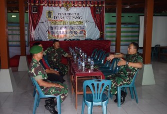 Kantor Desa Kupang Didatangi Dandim Klaten Terkait Karya Bhakti Mandiri