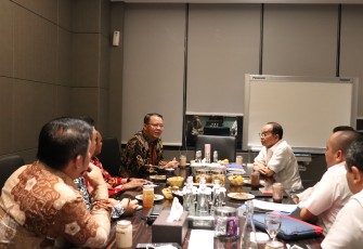 Gubernur Rohidin Temui Dirut Hutama Karya