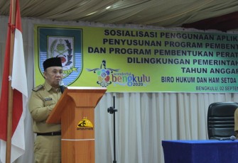 Sekretaris Daerah Provinsi Bengkulu Nopian Andusti 