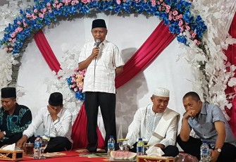 Plt Bupati Asahan Hadiri Peringatan 1 Muharam dan Dzikir Bersama di Masjid Al Khoirun