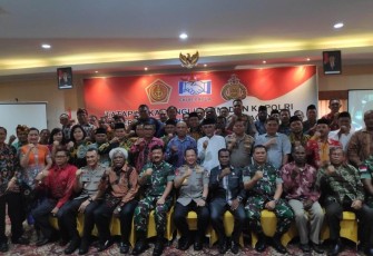 Panglima TNI dan Kapolri serta Tokoh Masyarakat Serukan Perdamaian Papua