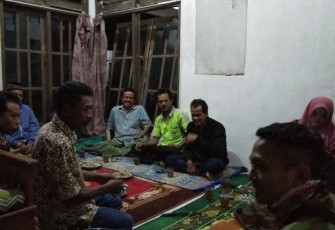Kepala Desa Cilibang Purnomo Edy Kumpulkan Warga Bahas Lomba Mancing di Kegiatan Pra TMMD 106 Kodim Cilacap