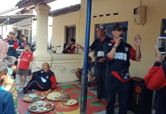 Santunan Anak Yatim Piatu Bakti Sosial hingga Doorprize Meriahkan HUT Ke I Markoss