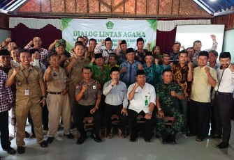 Kasdim 0736/Batang Mayor Inf Raji Jadi Narasumber Dalam Acara Dialog Lintas Agama
