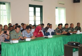 Kodim Cilacap Gelar Rapat Koordinasi Persiapan TMMD 106