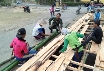 Kasdim Cilacap Cek Langsung  Kesiapan Pembukaan TMMD 106