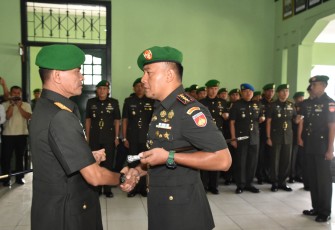 Sertijab Dandim 0734 Yogyakarta Kolonel Arh Zaenuddin