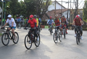 Nyepeda Bareng Forkopimda