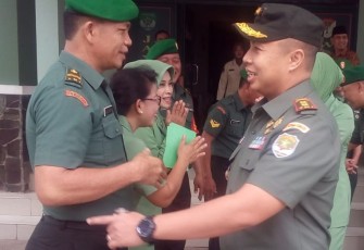 Koramil 702/Pondok Gede Dapat Kunjungan Istimewa Dandim 0507/Bekasi