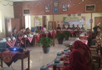 Danramil Manisrenggo Saksikan Lomba Sekolah Sehat Tingkat SD Negeri Nansri
