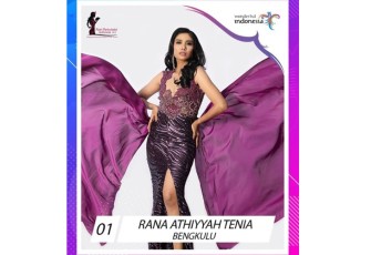 Rana Athiyah Tenia Putri Pariwisata Provinsi Bengkulu 