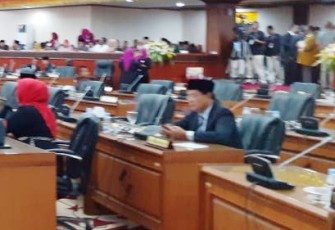 Suasana Gedung DPRA Aceh.