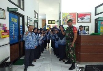 Serka Yudi Widiyanto Hadiri Penilaian Akriditasi UPT Puskesmas Kratonan