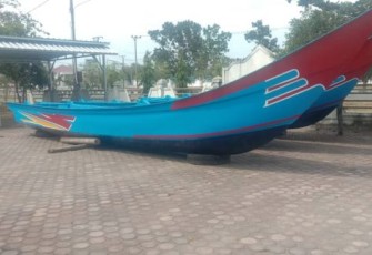 Kapal Motor Tempel Yang Akan Disalurkan Kepada Nelayan 