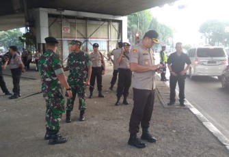 Dandim 0503/JB tinjau Kesiapan Pasukan BKO di Slipi