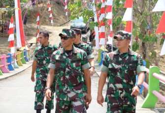 Tim Wasev Itdam Terpukau Pesona Wisata Krama Cenil Desa Cilibang