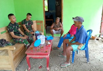Kedekatan Satgas TMMD 106 Kodim Cilacap dengan Warga Makin Mengasyikan