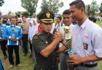 Dandim 0209/LB Letkol Inf Santoso