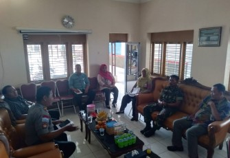Danramil Wonosari Hadiri Rapat Koordinasi Apel Kesiapsiagaan Pilkades Tahap III Th.2019
