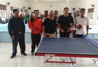 Kejuaraan Tenis meja tingkat SD Dan SMP Memperutkan Piala Bupati Asahan