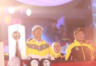 Menteri Pemuda Dan Olah Raga Zainuddin Amali Dan Gubernur Bengkulu Rohidin Mersyah
