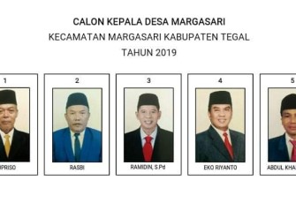 Jelang Coblosan Masyarakat Margasari Tetap Jaga Silahturahim