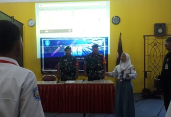 Babinsa Berikan Materi Wawasan Kebangsaan