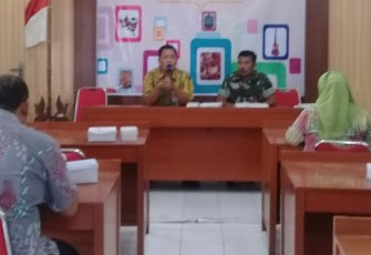 Danramil Wonosari Hadiri Rapat Koordinasi Persiapan Pelantikan Kades
