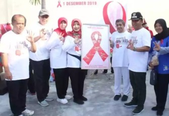 Peringatan Hari AIDS Sedunia di Tegal 