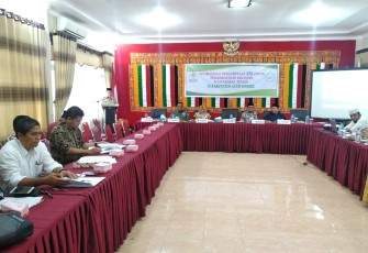 Pemkab Aceh Singkil melalui Baitul Mal menggelar sosialisasi ZIS terhadap Perusahaan Perkebunan dan Pabrik Kelapa Sawit setempat.